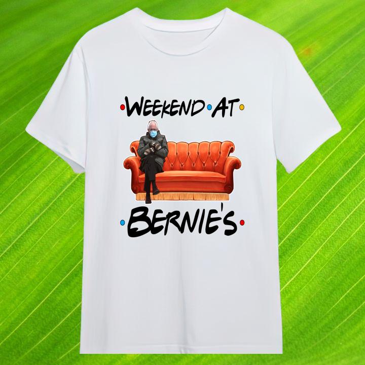 Weekend at Bernie’s Mittens Meme T-Shirt – Funny Gift for Friends