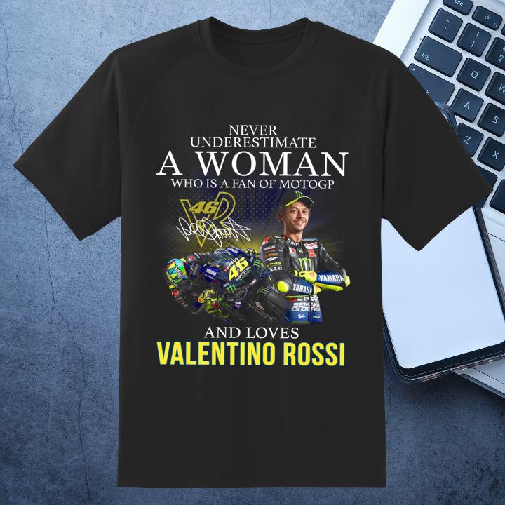 Get Your MotoGP Valentino Rossi VR46 Autograph T-Shirt – Shop Now