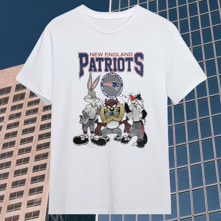 Premium Looney Tunes New England Patriots We Ain't Giving Lessons T-Shirt