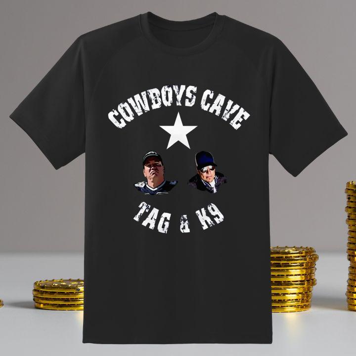 Dallas Cowboys Cave Adult Tag And K9 T-Shirt