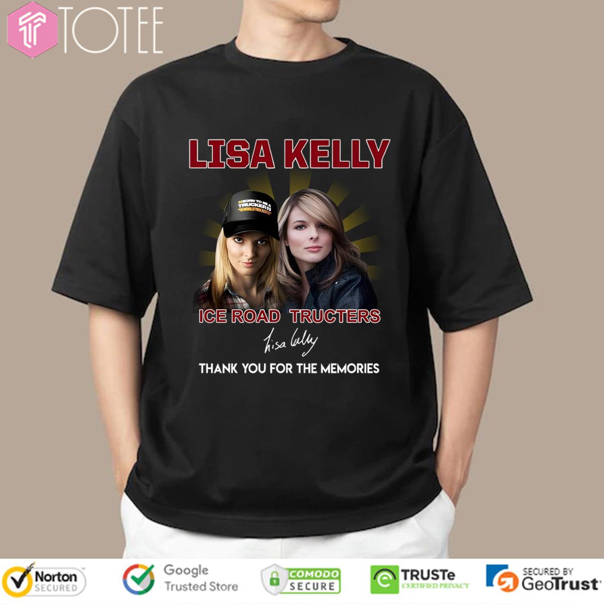 Lisa Kelly Ice Road Truckers Signature T-Shirt