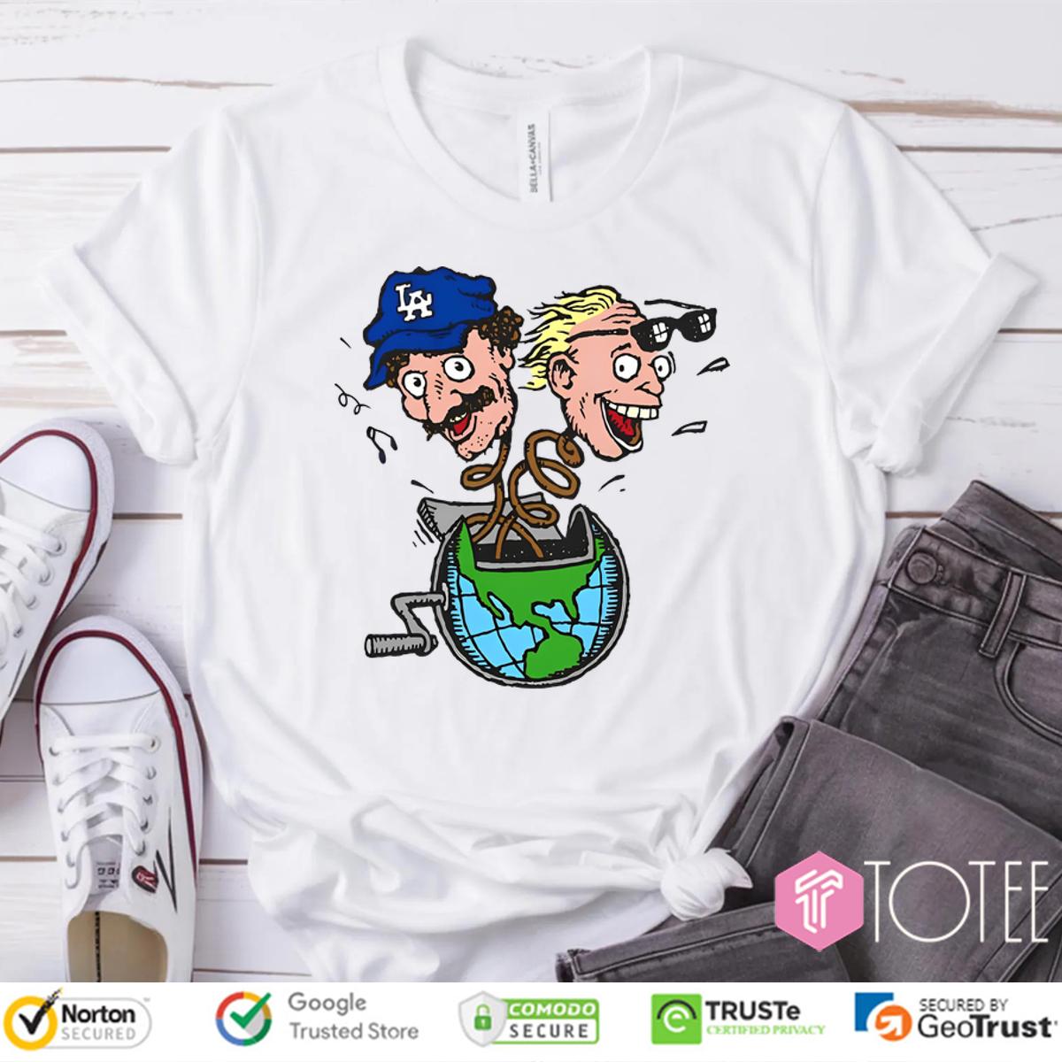 The Earth Bob And Tom T-Shirt