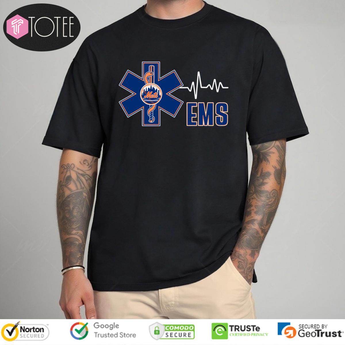 New York Mets Heartbeat Ems Shirt