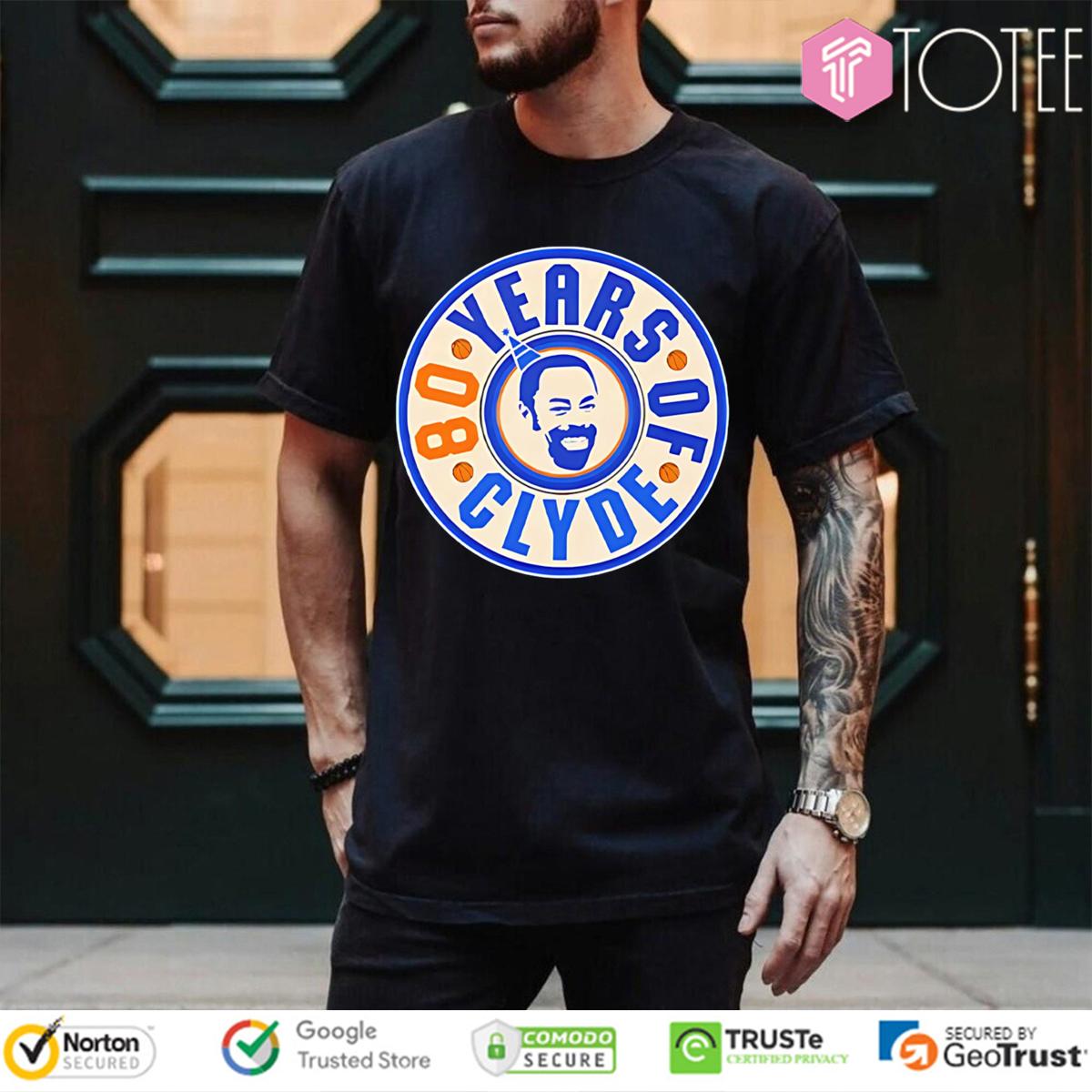 Walt Frazier 80 Years Of Clyde Vintage T-Shirt
