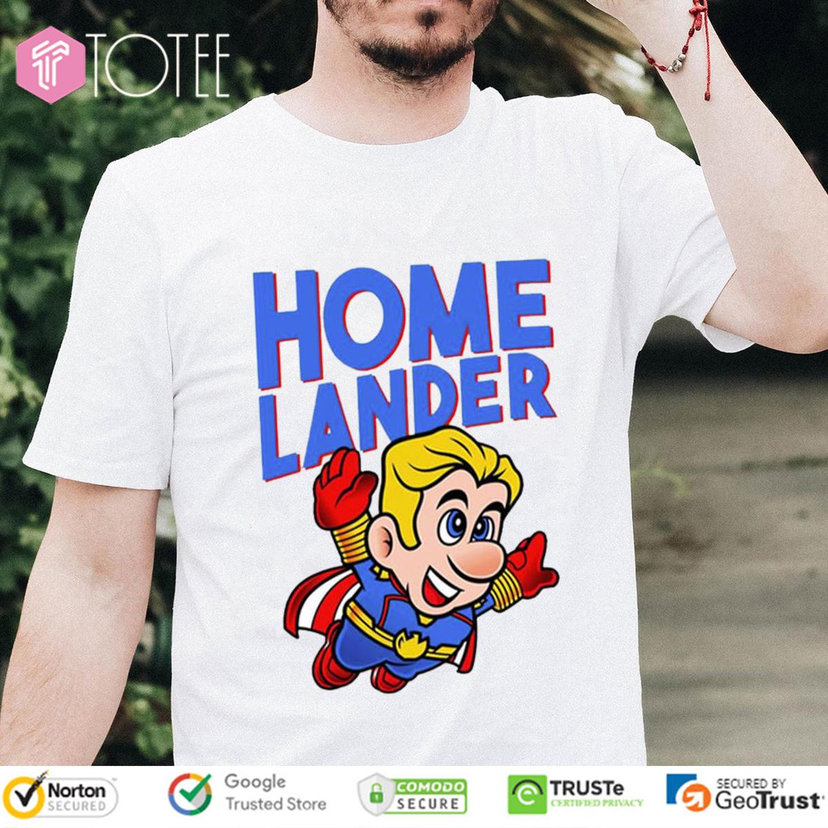 Homelander Parody The Boys Super Mario Bros T-Shirt