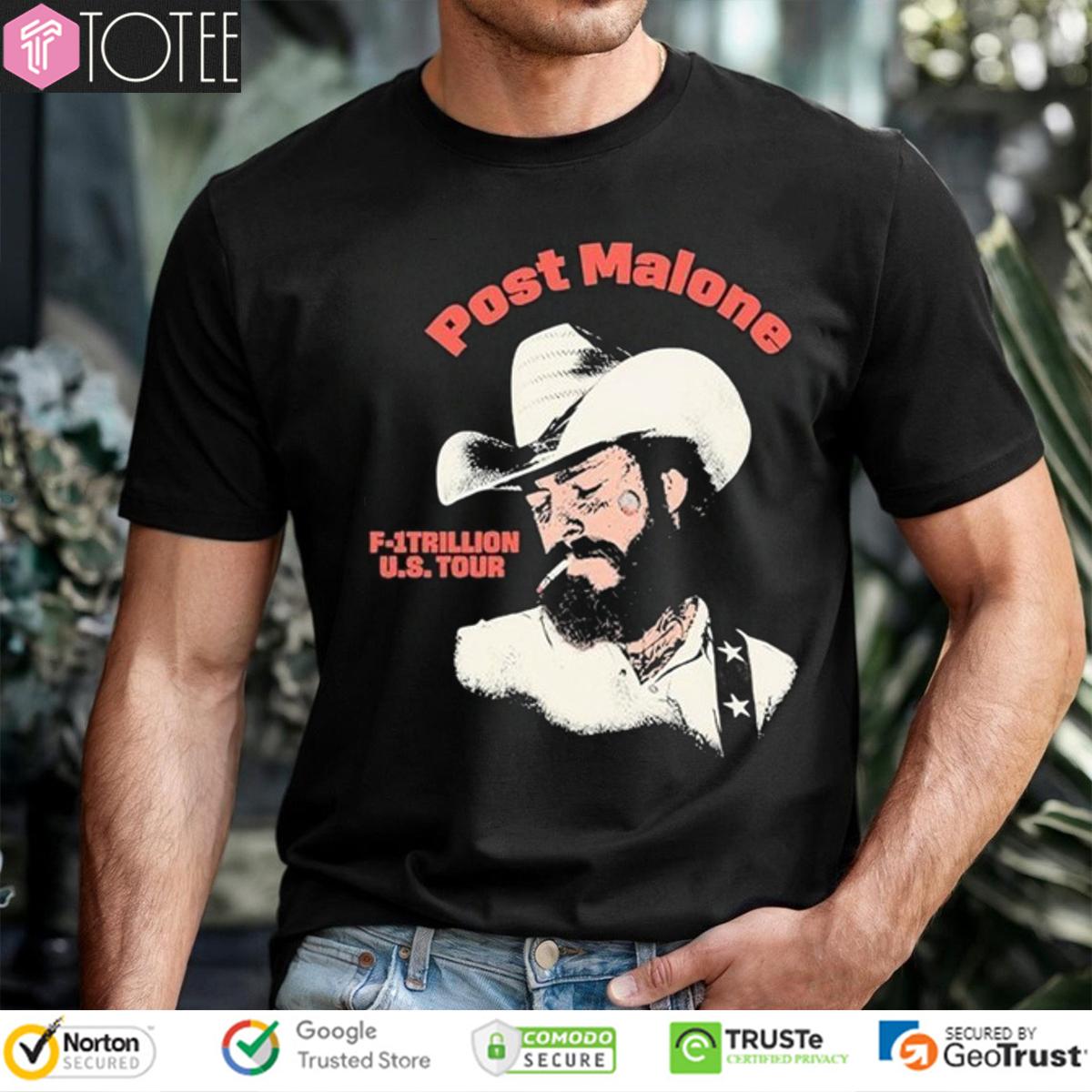 Post Malone F-1 Trillion Tour 2025 T-Shirt