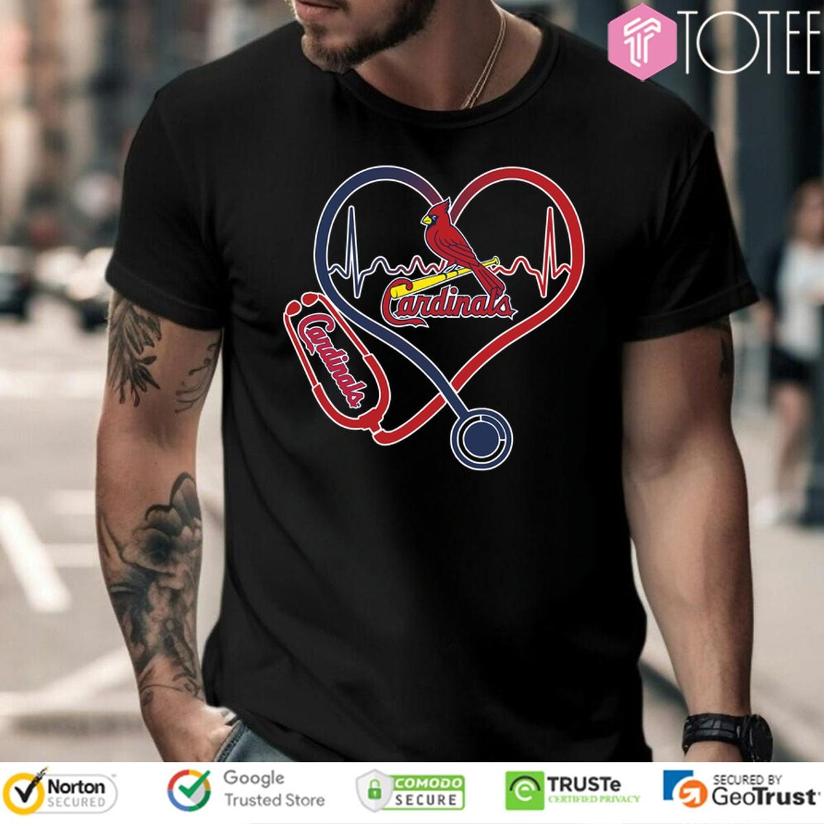 Stethoscope Heartbeat: Cardinals TShirt Design Results Today