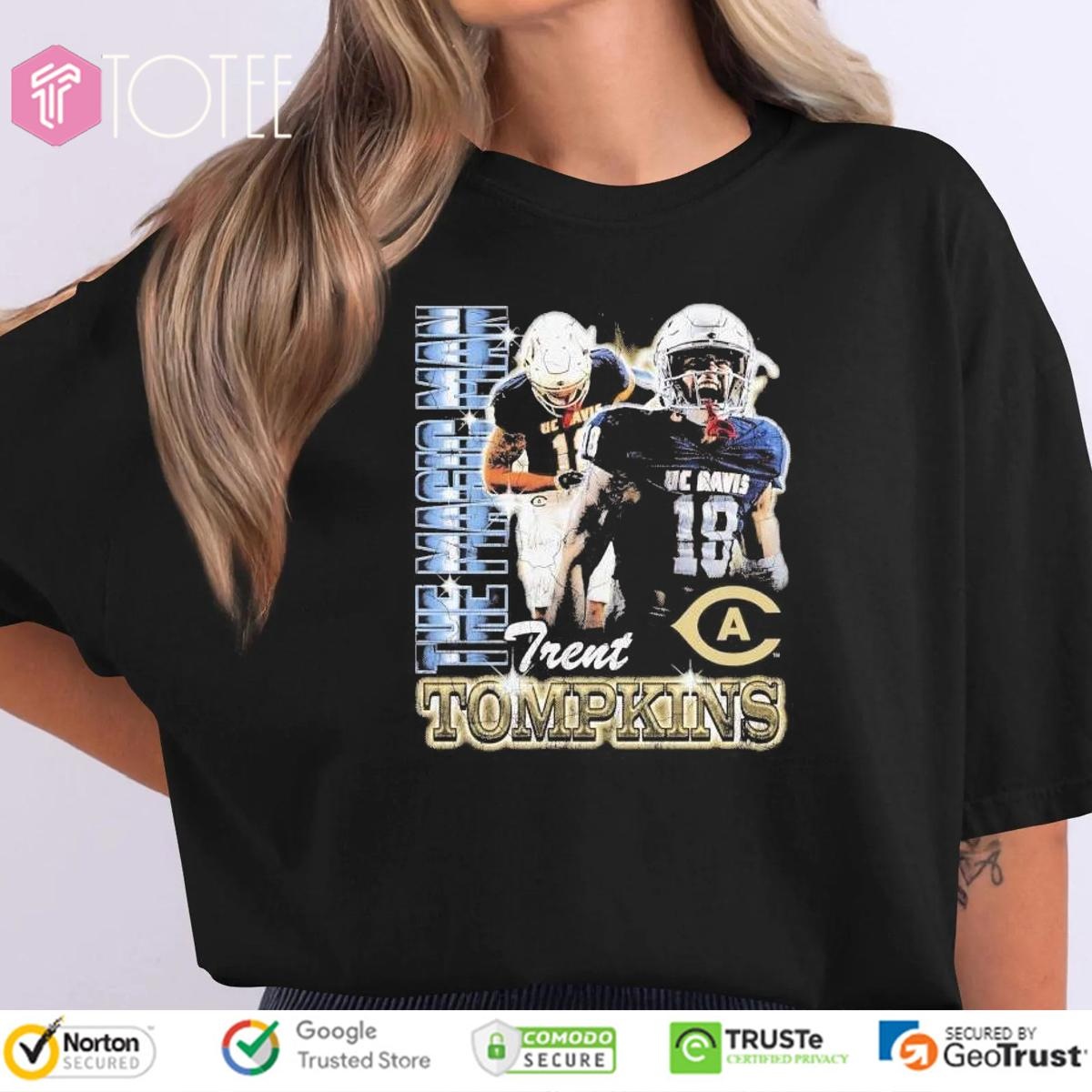 Trent Tompkins The Magic Man Uc Davis Aggies Picture Collage Shirt